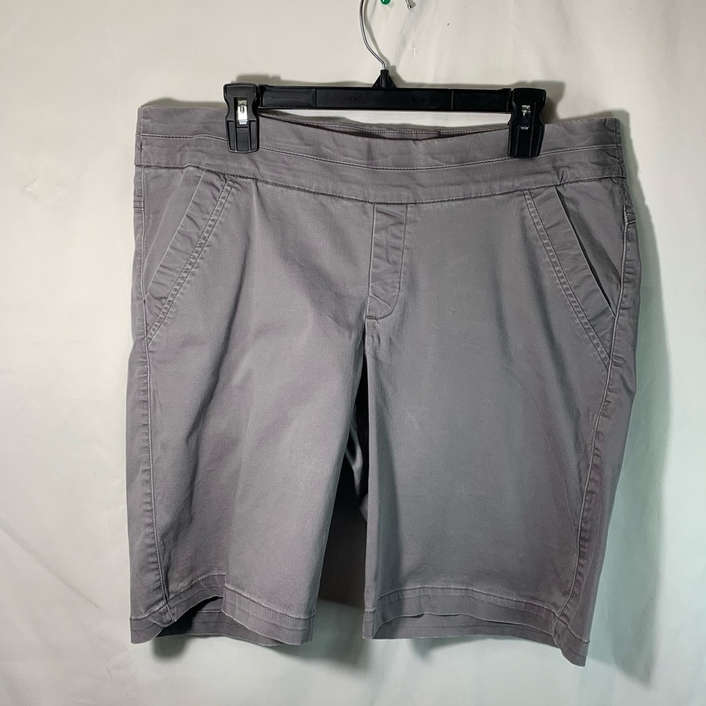 Lee Gray Bermudas Tailored Cotton Blend